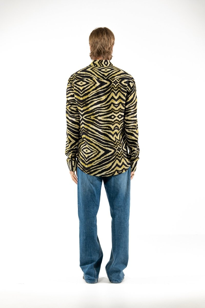 CAMICIA GREEN ZEBRA - Benevierre