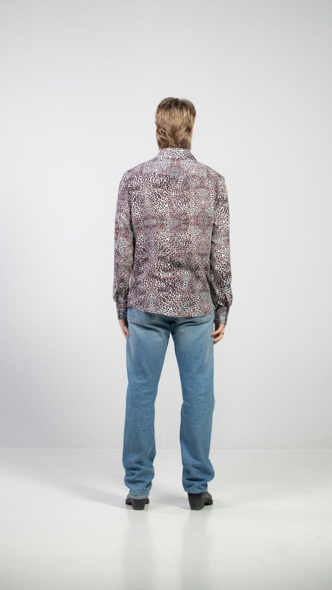 CAMICIA IVORY LEOPARD - Benevierre