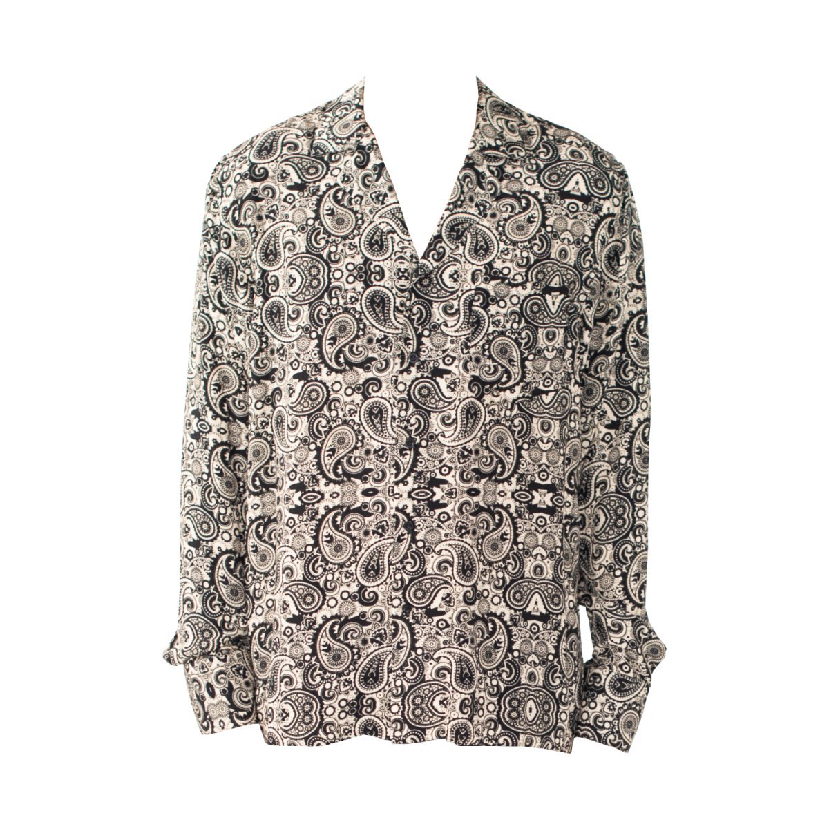 CAMICIA IVORY PAISLEY - Benevierre