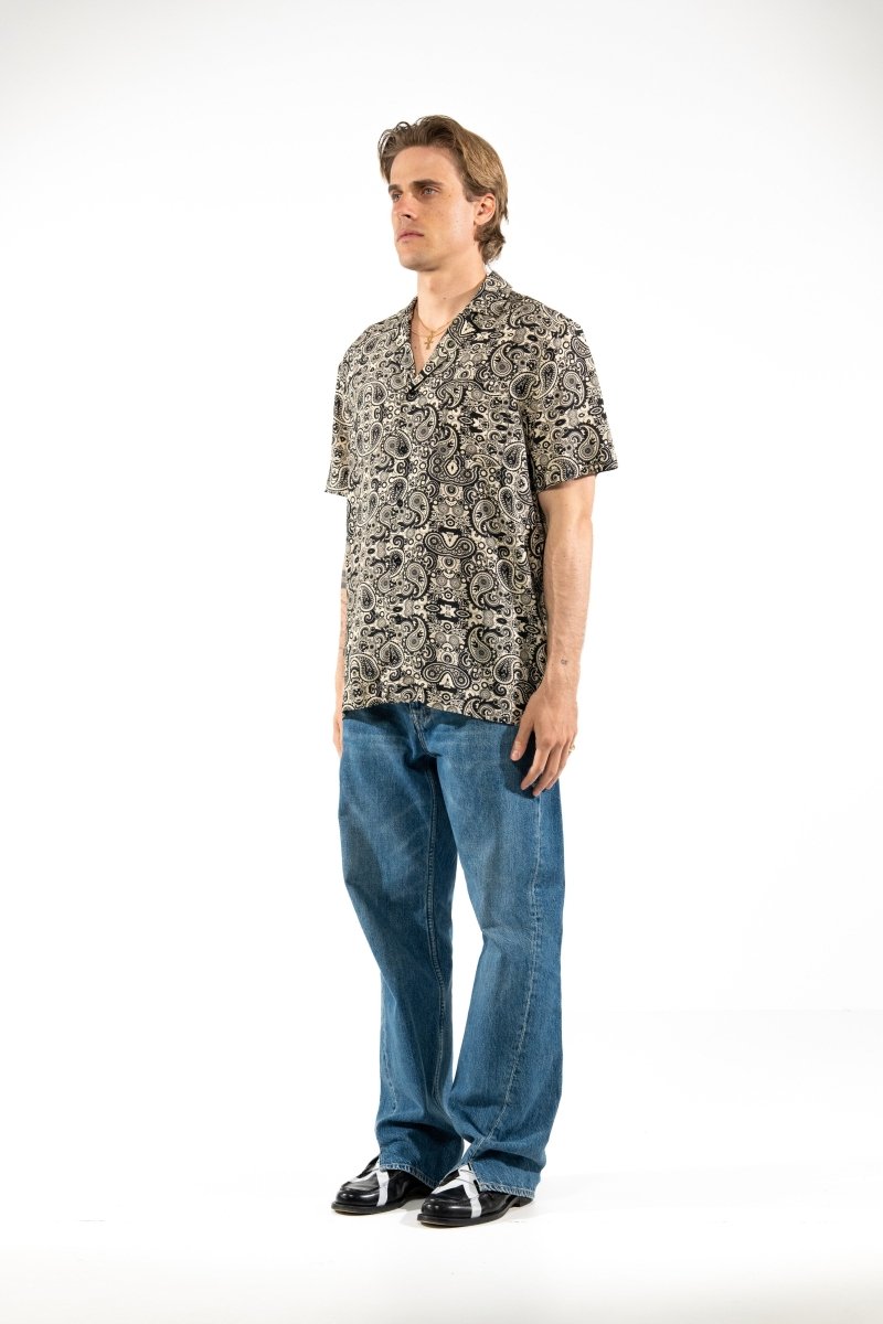 CAMICIA IVORY PAISLEY - Benevierre