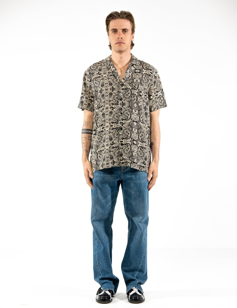 CAMICIA IVORY PAISLEY - Benevierre