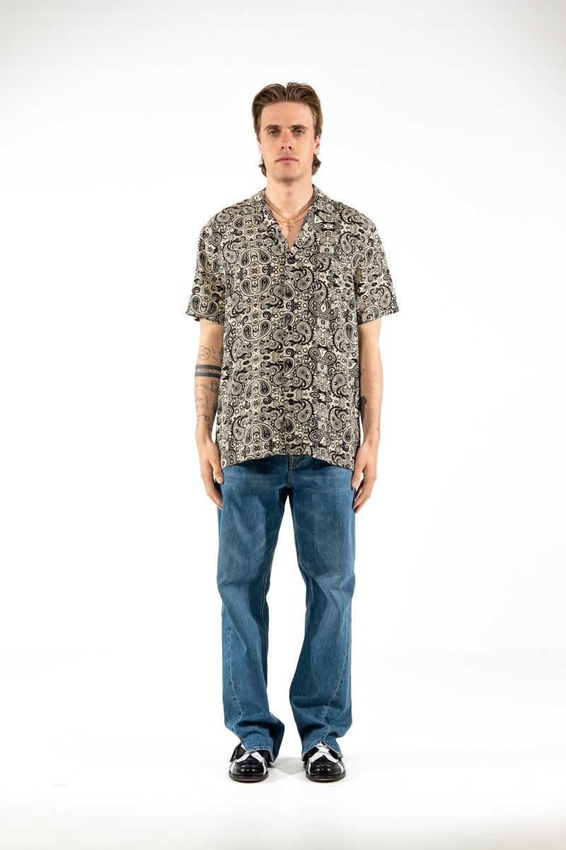 CAMICIA IVORY PAISLEY - Benevierre