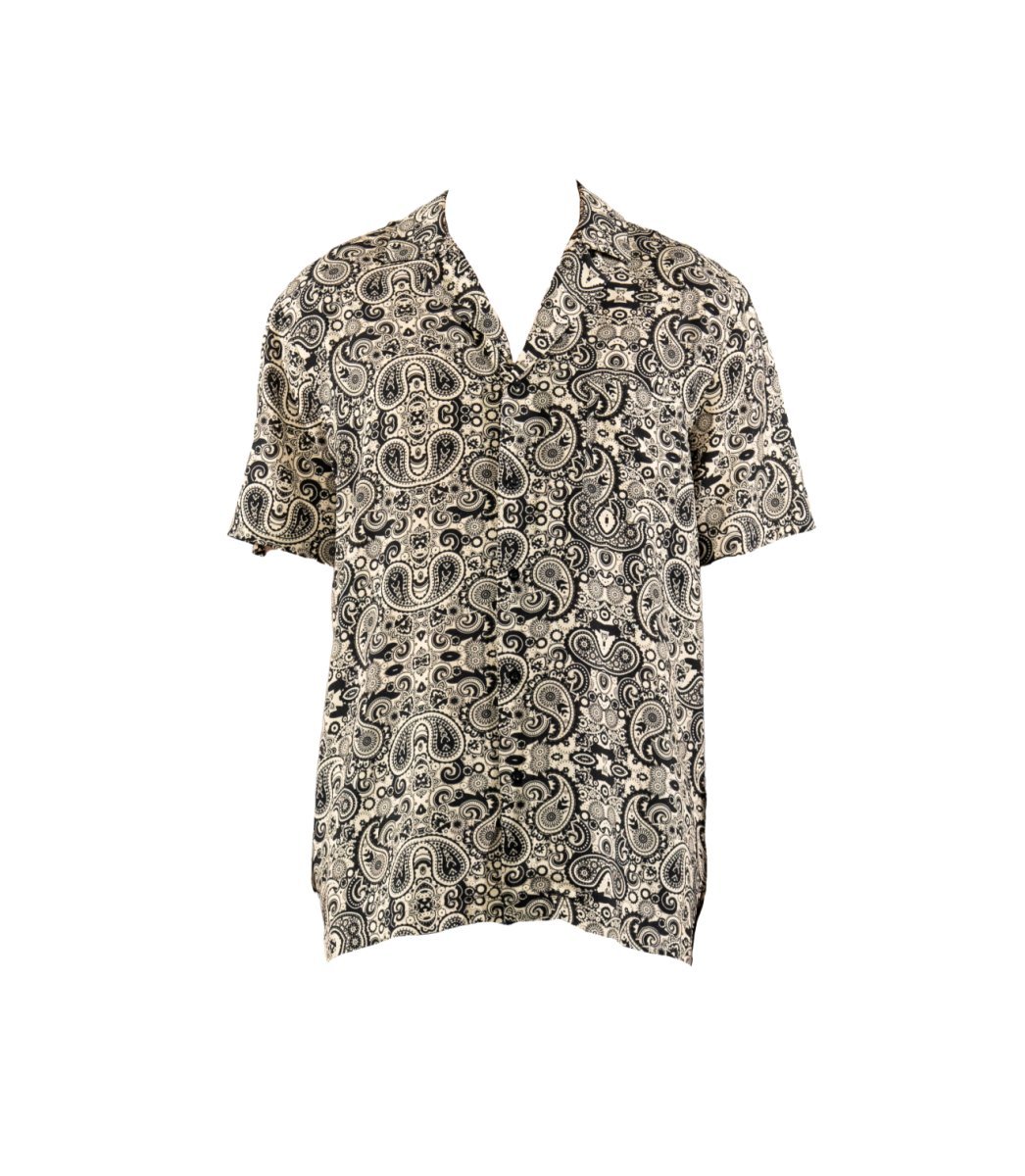 CAMICIA IVORY PAISLEY - Benevierre
