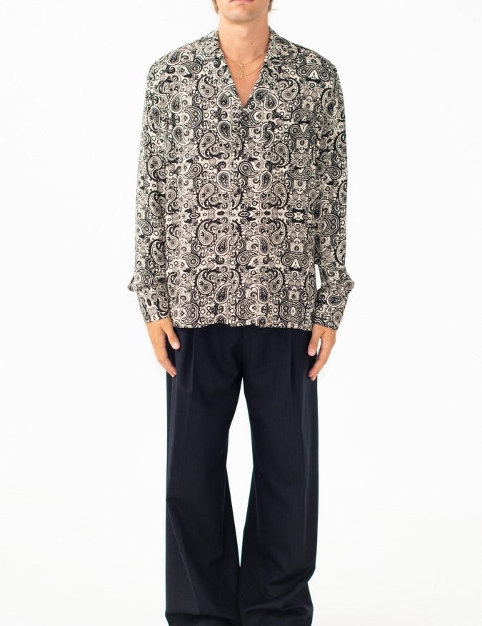 CAMICIA IVORY PAISLEY - Benevierre