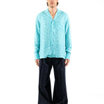CAMICIA LIGHT BLUE ANIMALIER - Benevierre