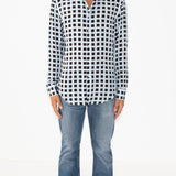 CAMICIA LIGHT BLUE CLOCKS - Benevierre