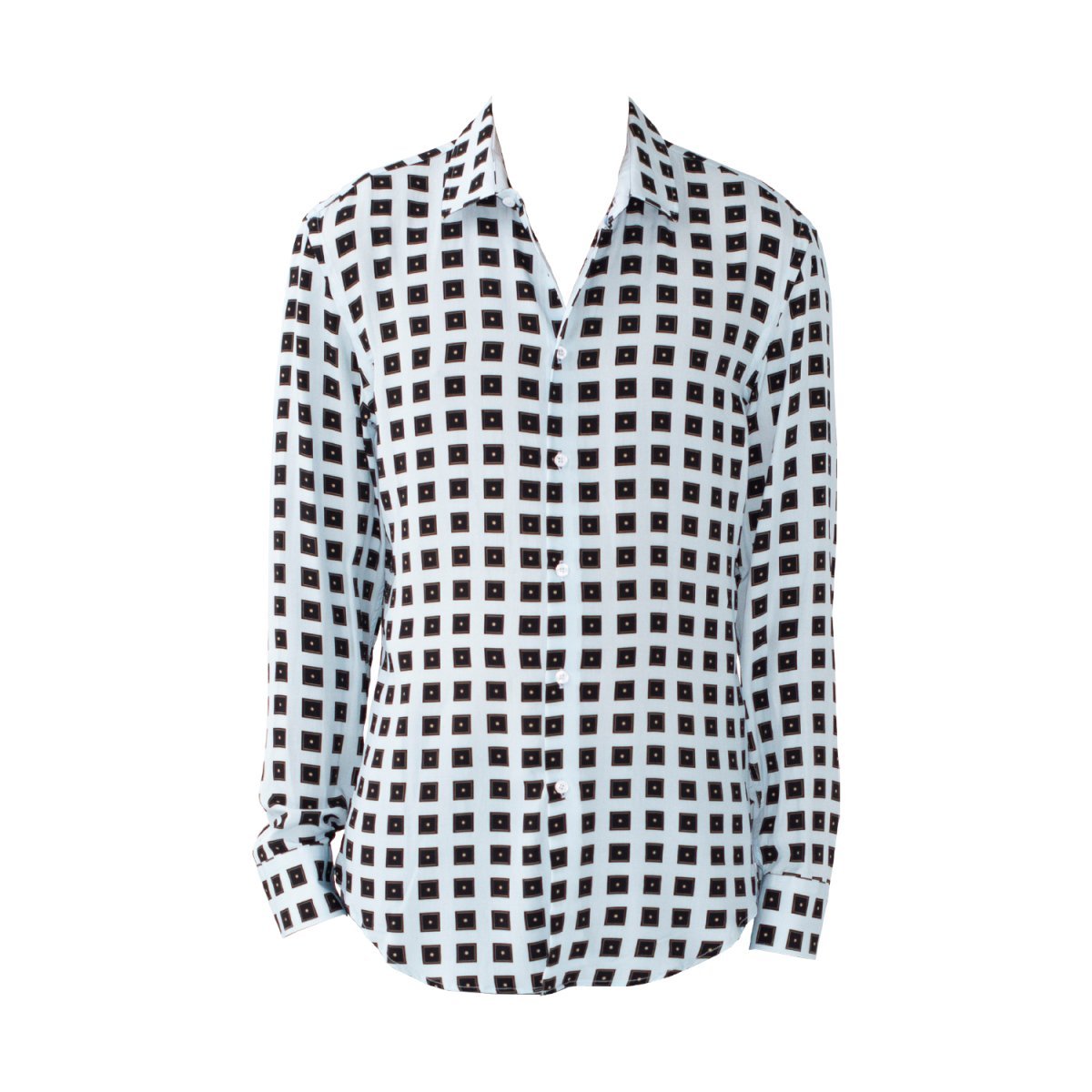 CAMICIA LIGHT BLUE CLOCKS - Benevierre