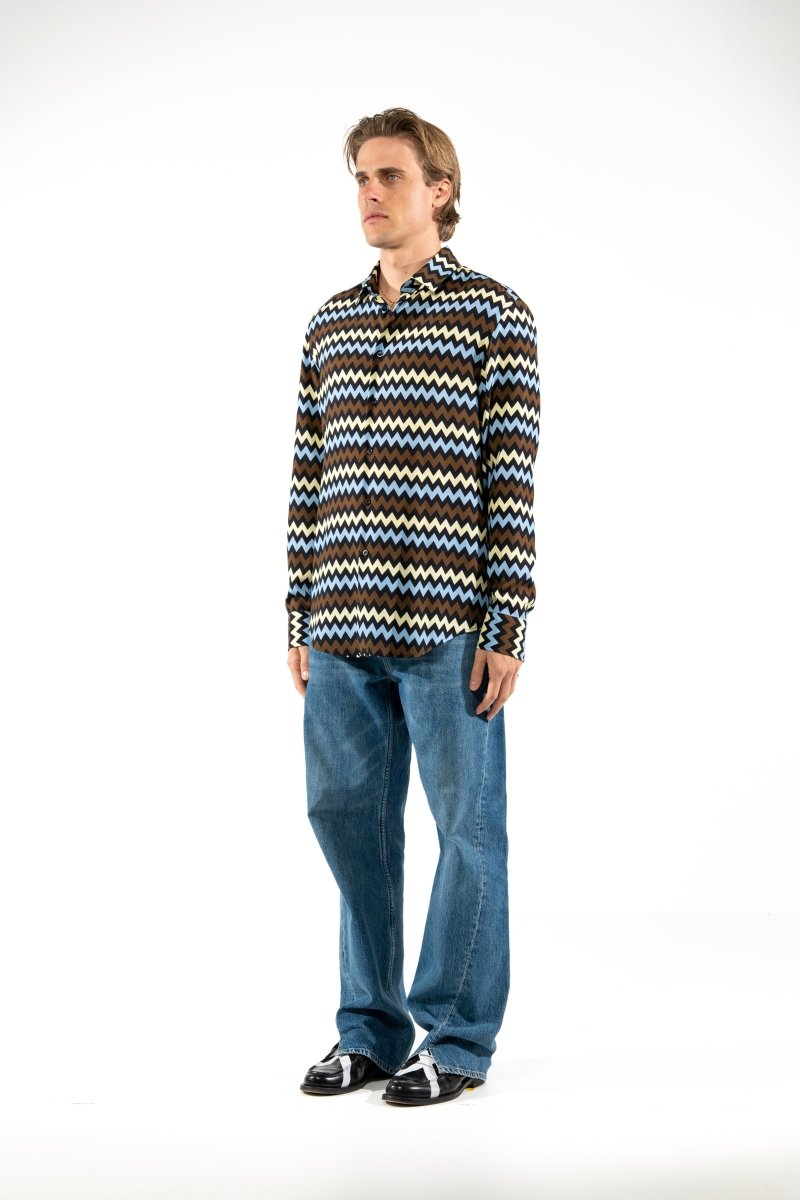 CAMICIA LIGHT BLUE EGYPT - Benevierre
