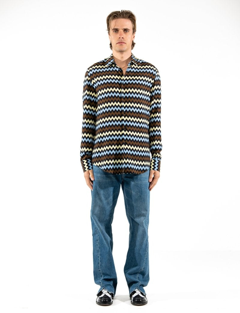 CAMICIA LIGHT BLUE EGYPT - Benevierre