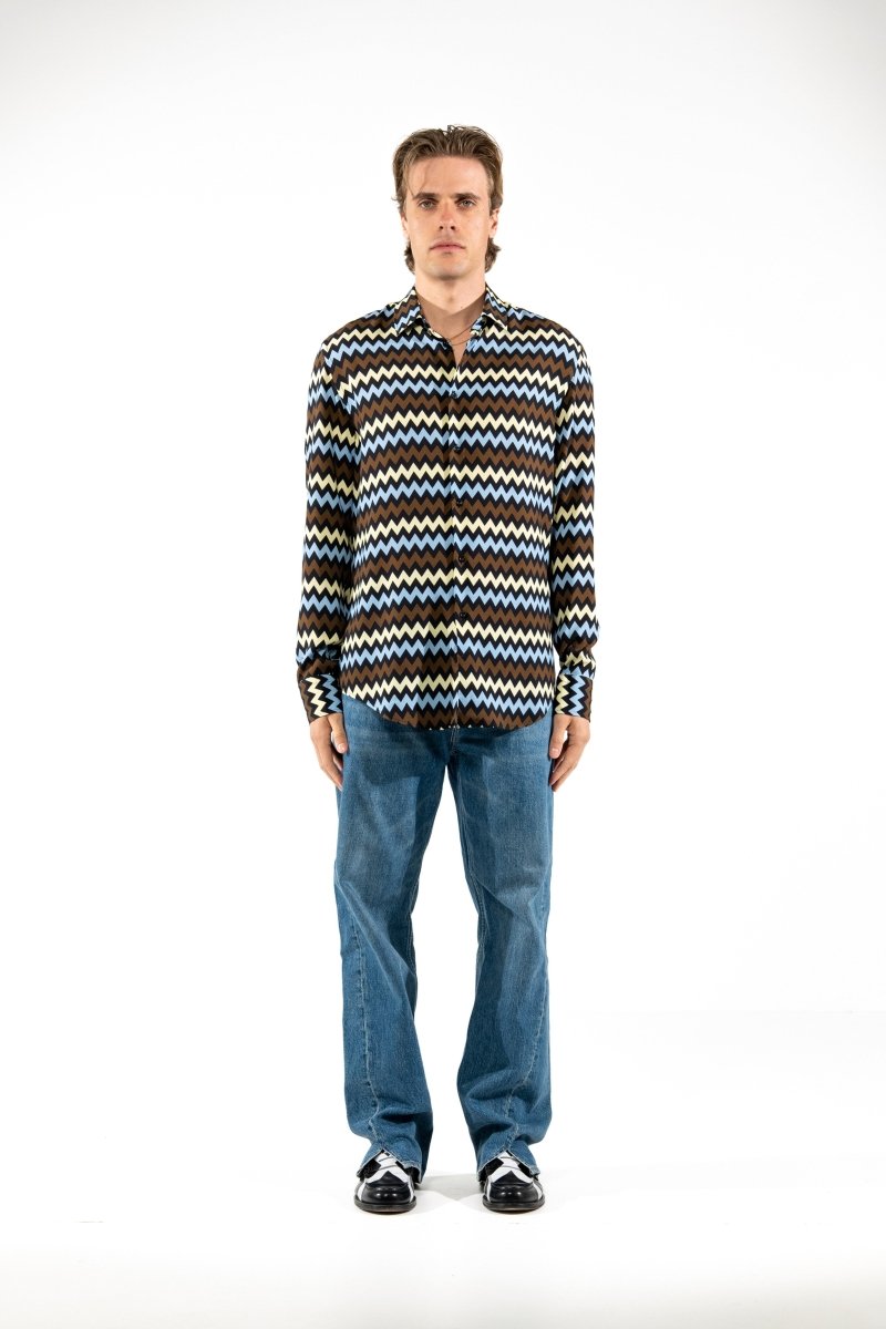 CAMICIA LIGHT BLUE EGYPT - Benevierre
