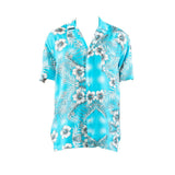 CAMICIA LIGHT BLUE FLOWERS - Benevierre