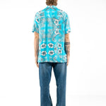 CAMICIA LIGHT BLUE FLOWERS - Benevierre
