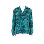 CAMICIA LIGHT BLUE LEOPARD - Benevierre