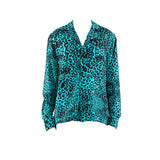 CAMICIA LIGHT BLUE LEOPARD - Benevierre