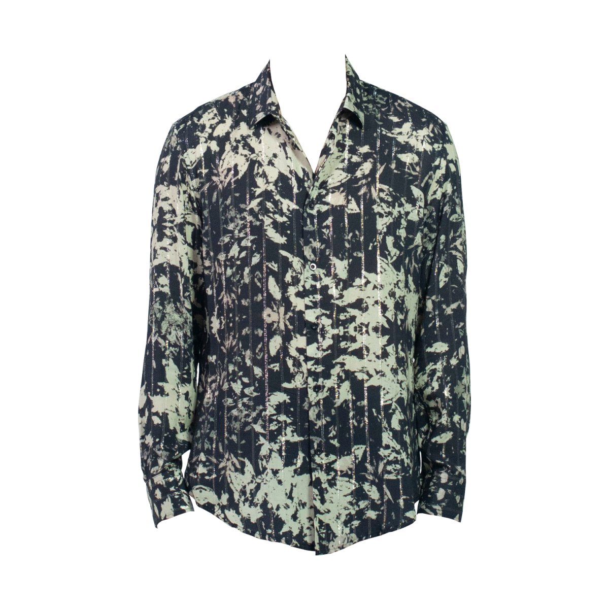 CAMICIA LUREX CREAM BOUQUET - Benevierre