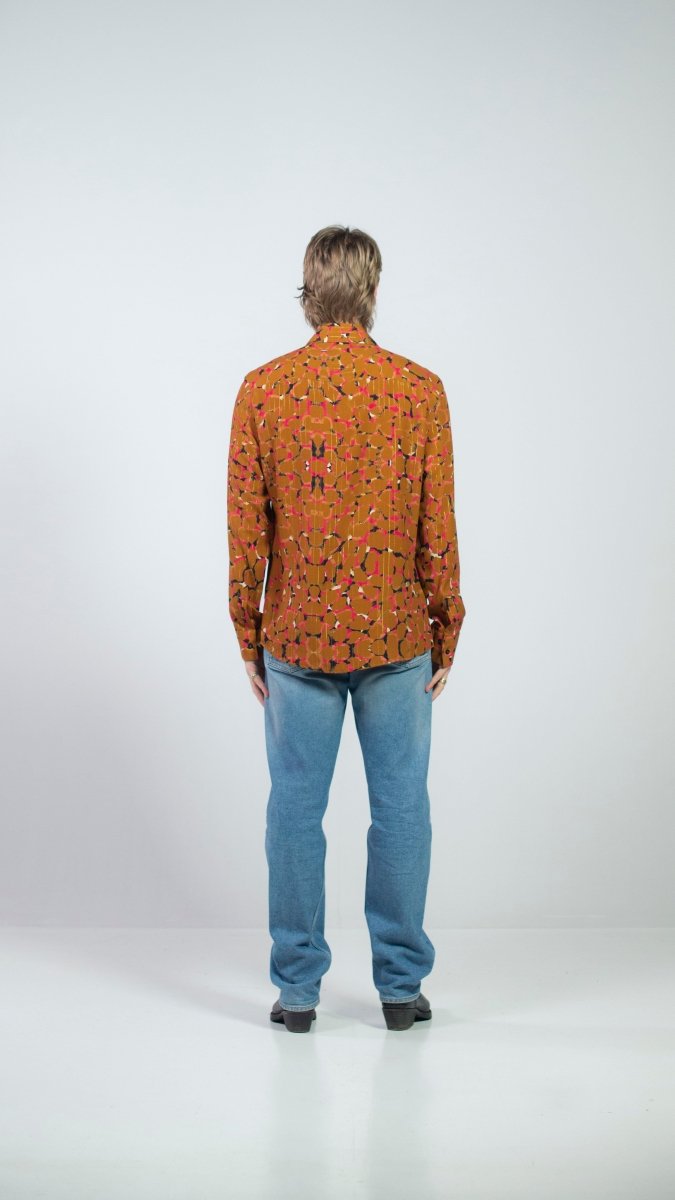 CAMICIA LUREX GOLD OPERA - Benevierre