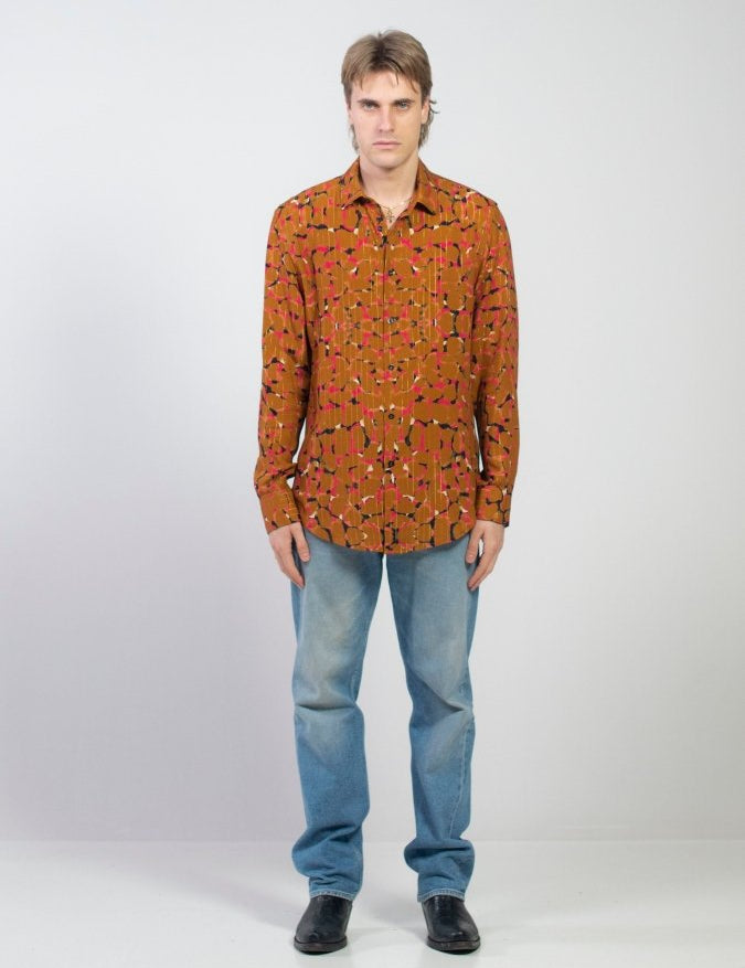CAMICIA LUREX GOLD OPERA - Benevierre