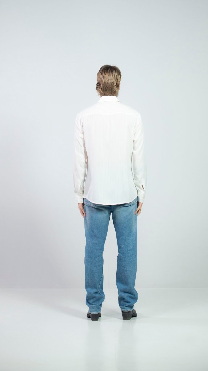 CAMICIA LUREX WHITE PIPPO - Benevierre