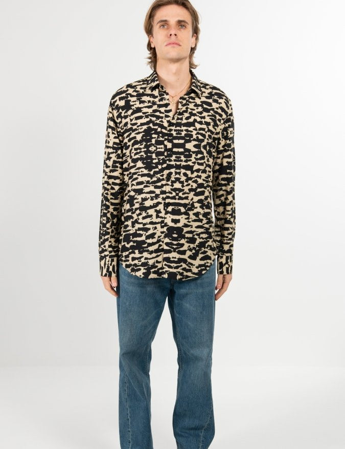 CAMICIA PAINTED ROCKS - Benevierre