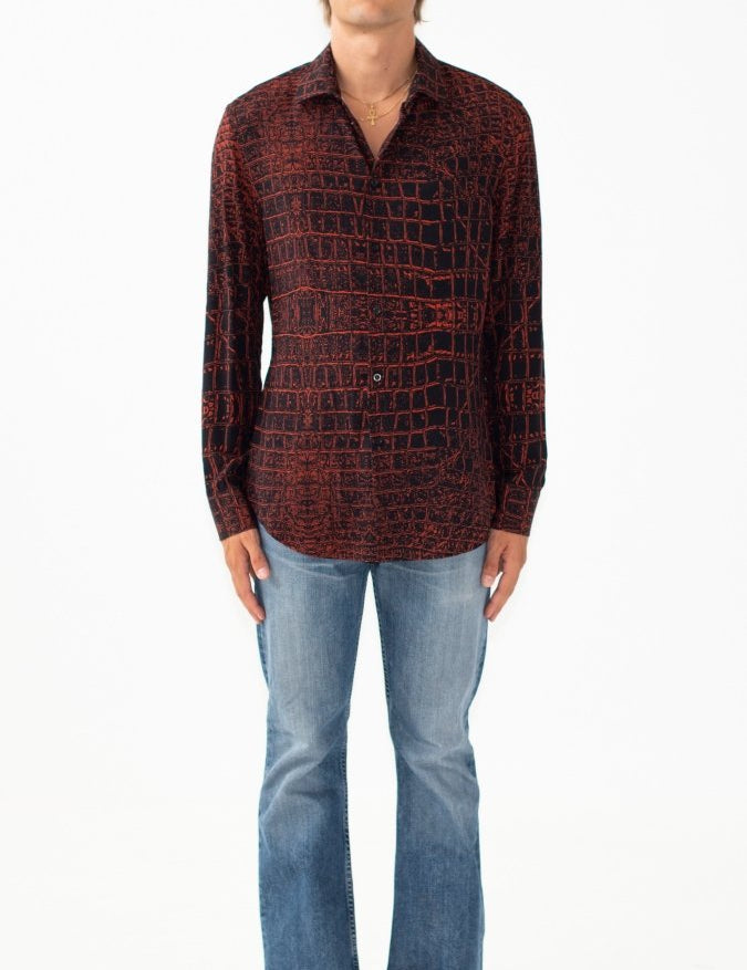 CAMICIA RED CROCODILE - Benevierre