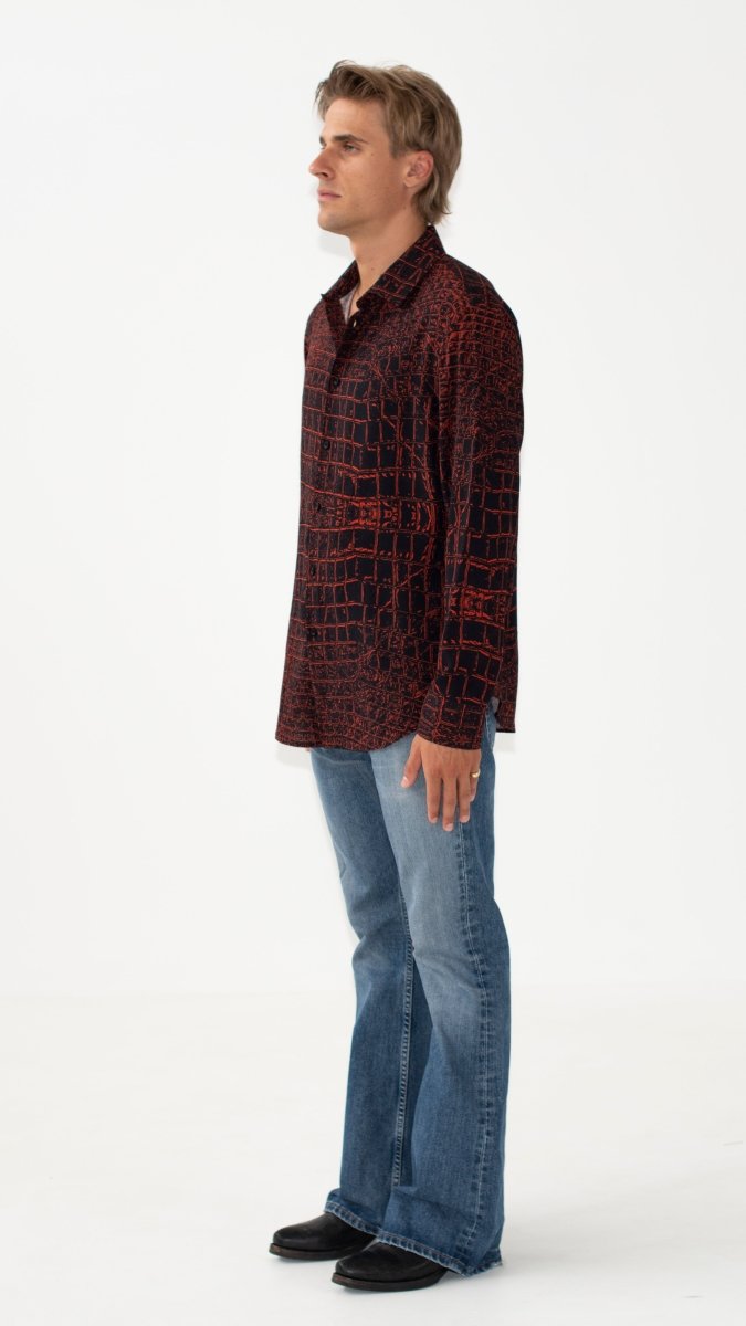 CAMICIA RED CROCODILE - Benevierre