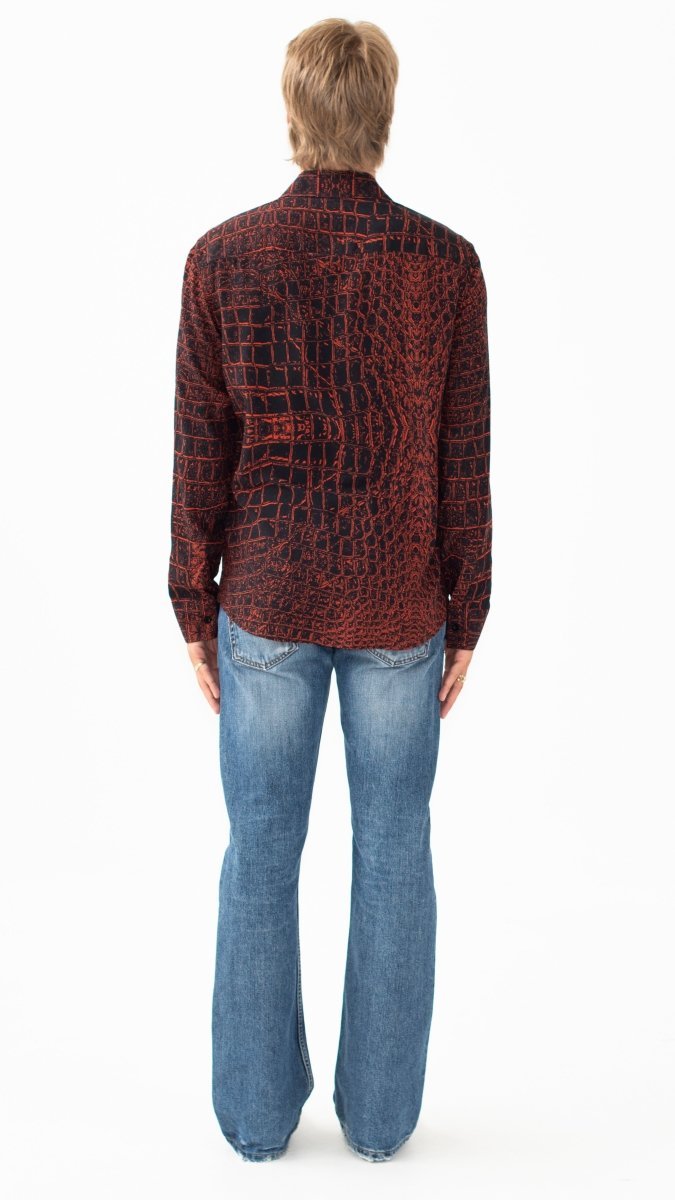 CAMICIA RED CROCODILE - Benevierre