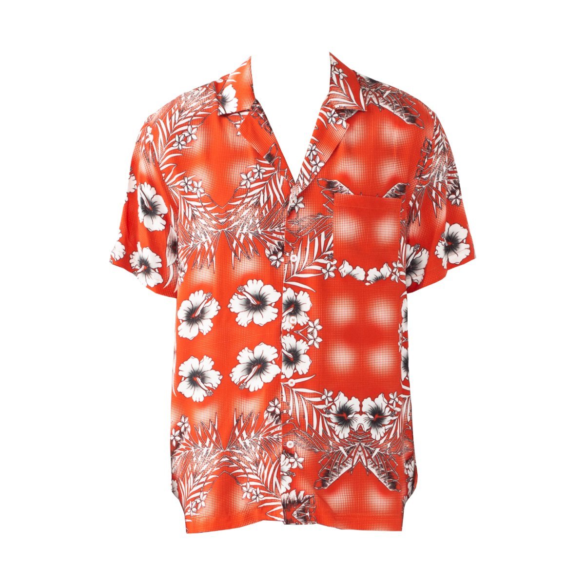 CAMICIA RED FLOWERS - Benevierre