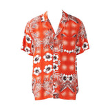 CAMICIA RED FLOWERS - Benevierre