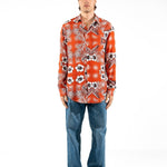 CAMICIA RED FLOWERS - Benevierre