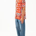 CAMICIA RED FLOWERS - Benevierre
