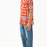 CAMICIA RED FLOWERS - Benevierre