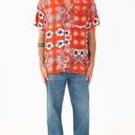 CAMICIA RED FLOWERS - Benevierre