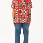 CAMICIA RED FLOWERS - Benevierre