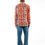 CAMICIA RED FLOWERS - Benevierre