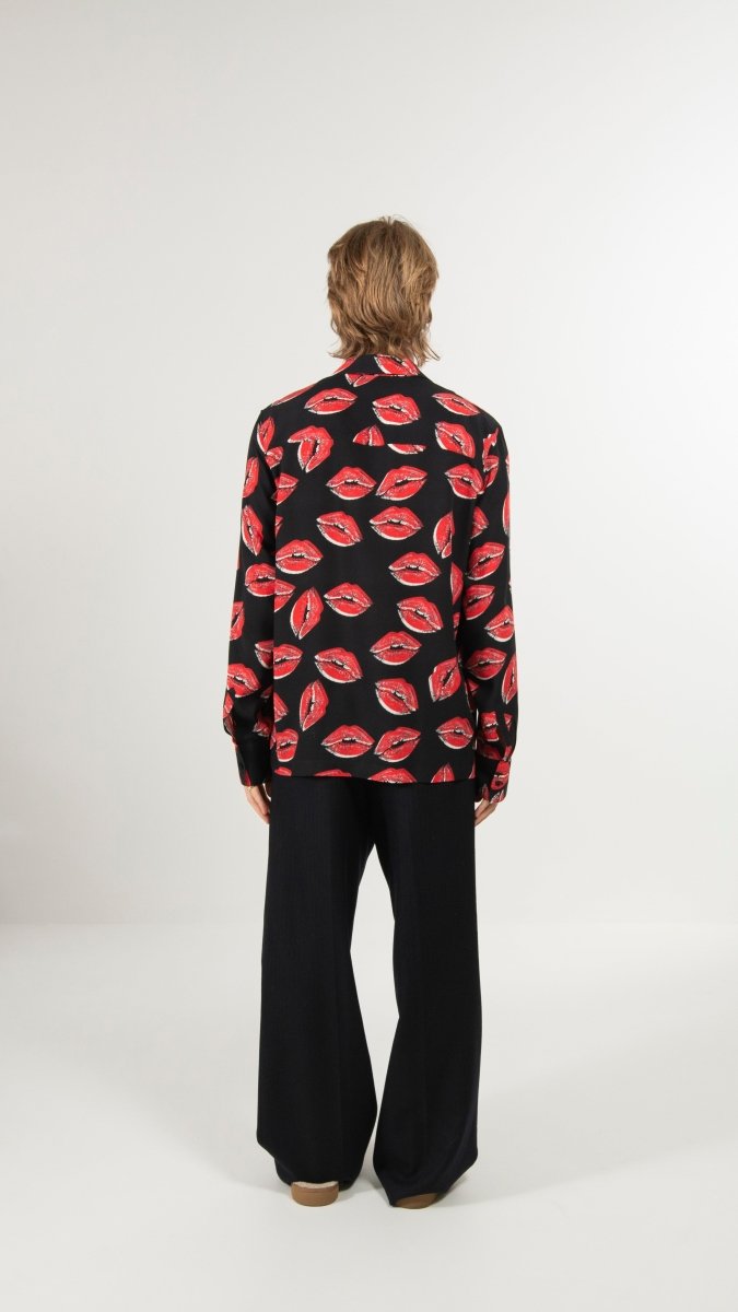CAMICIA RED KISSES - Benevierre