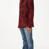 CAMICIA RED LEOPARD - Benevierre