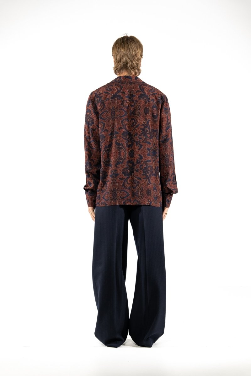 CAMICIA RED PAISLEY - Benevierre