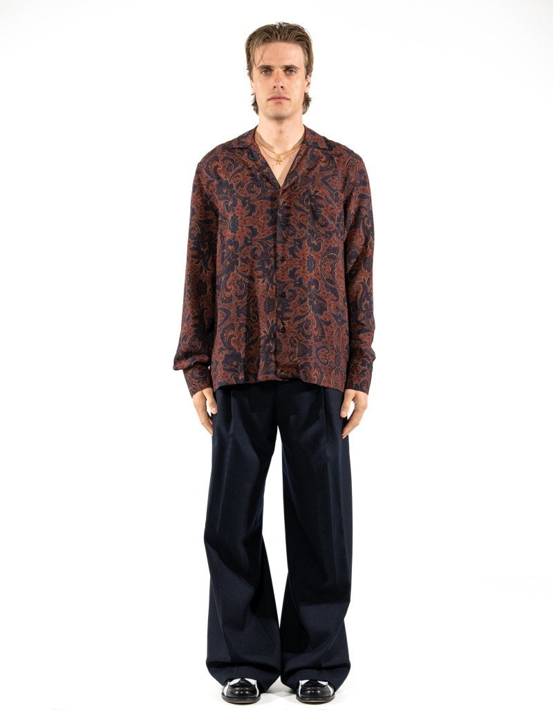 CAMICIA RED PAISLEY - Benevierre