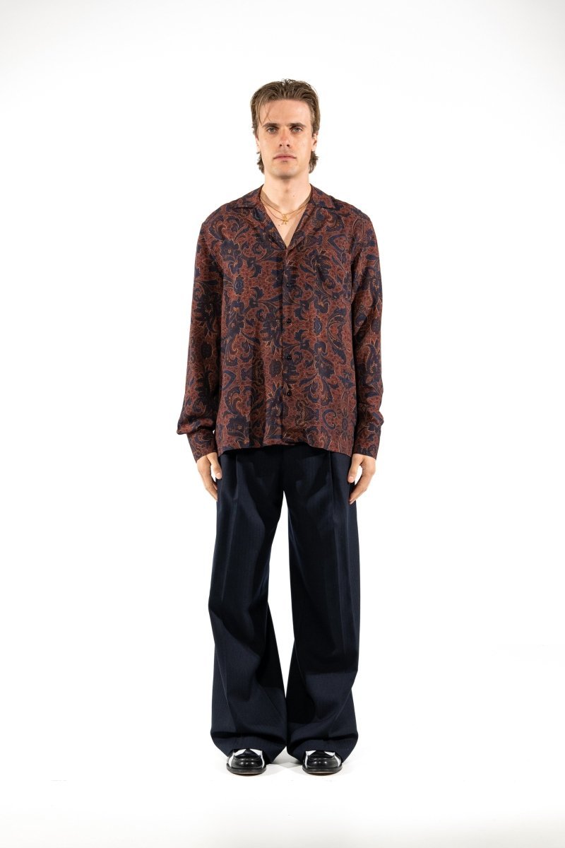 CAMICIA RED PAISLEY - Benevierre