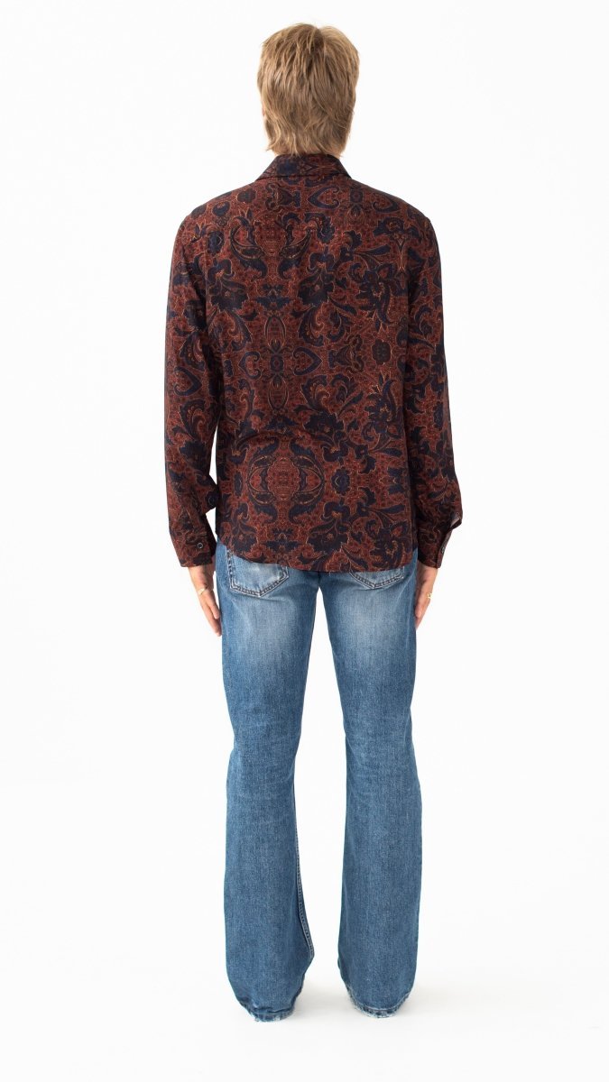 CAMICIA RED PAISLEY - Benevierre