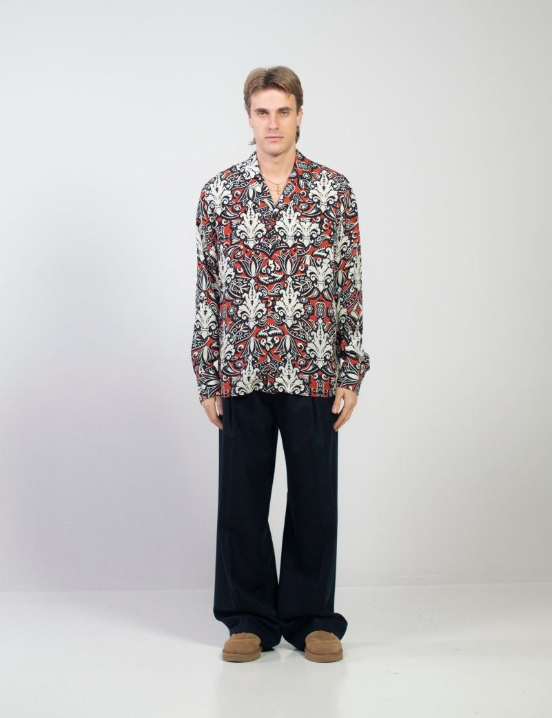 CAMICIA RED PAISLEY BAROQUE - Benevierre