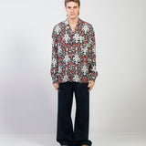 CAMICIA RED PAISLEY BAROQUE - Benevierre