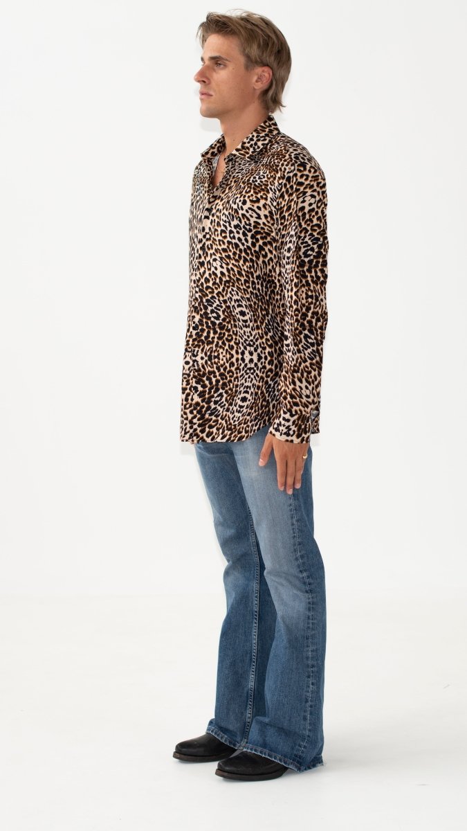 CAMICIA SAND LEOPARD - Benevierre