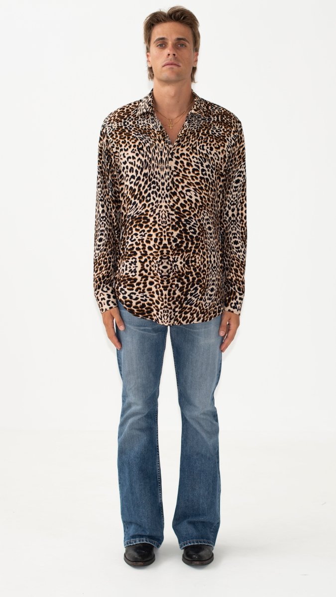 CAMICIA SAND LEOPARD - Benevierre