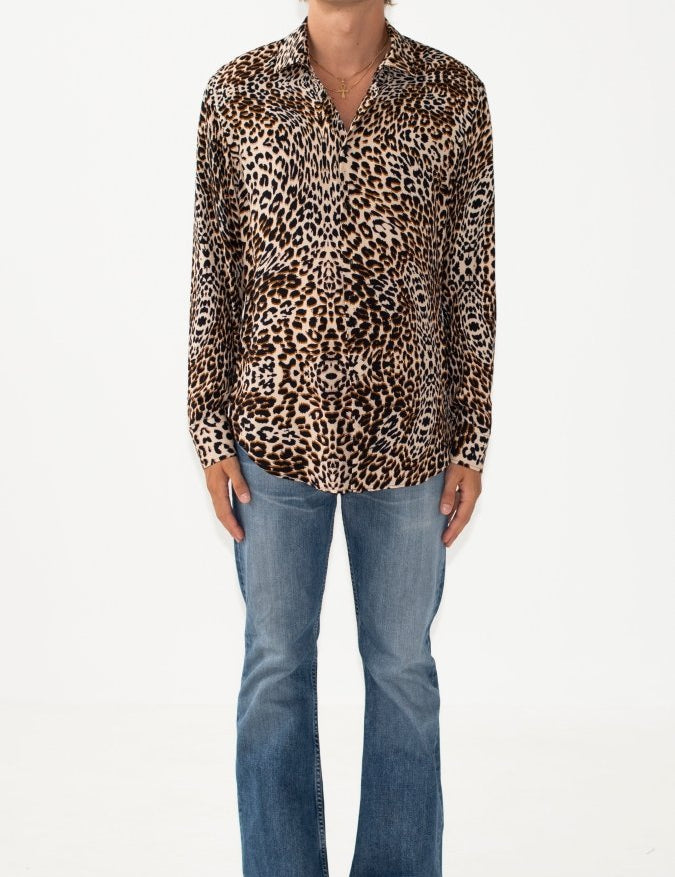CAMICIA SAND LEOPARD - Benevierre