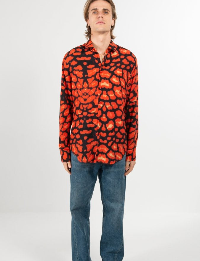 CAMICIA TEXTILE FLOWERS - Benevierre
