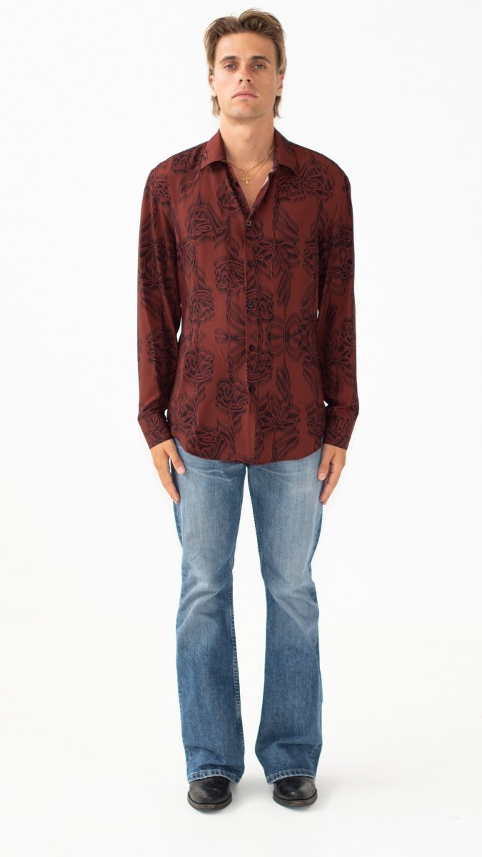 CAMICIA VINTAGE BOUQUET - Benevierre