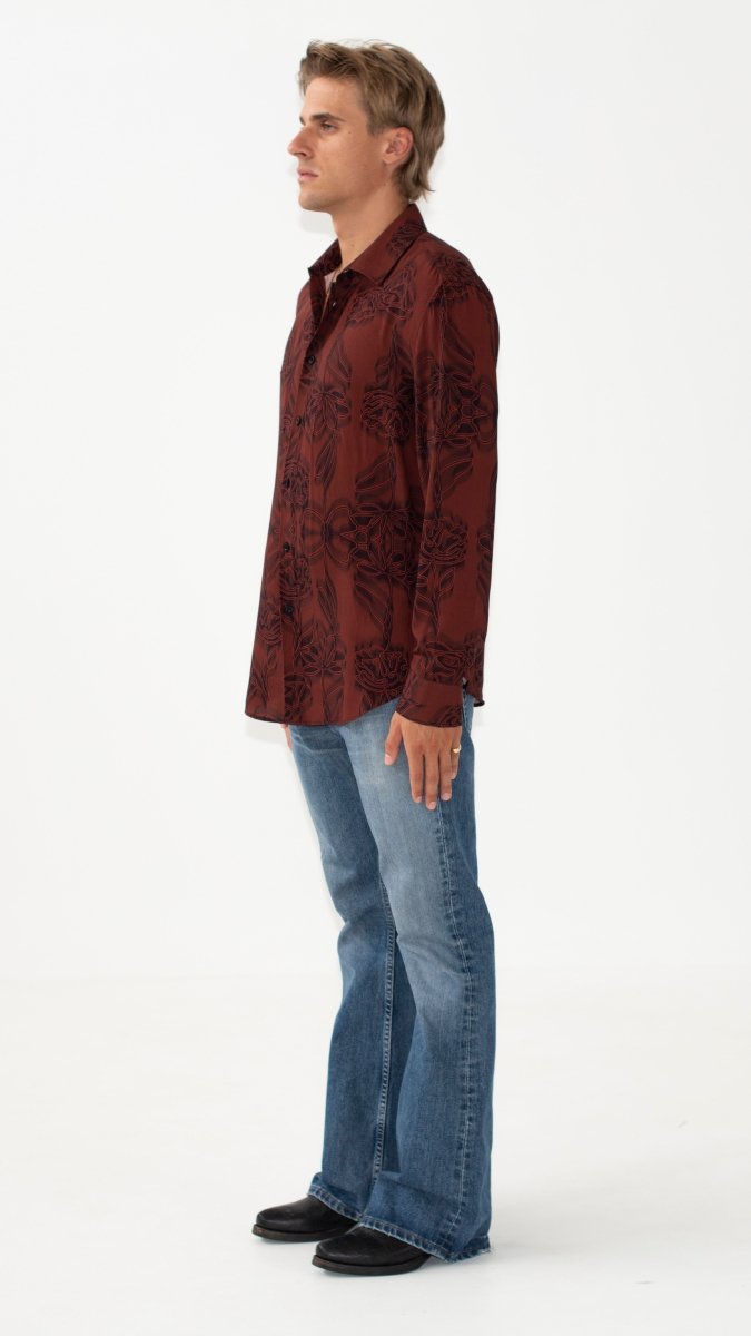 CAMICIA VINTAGE BOUQUET - Benevierre