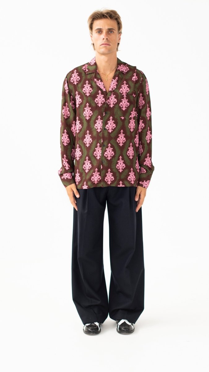 CAMICIA VIOLET BAROQUE - Benevierre