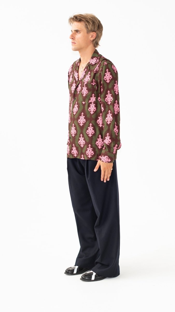 CAMICIA VIOLET BAROQUE - Benevierre